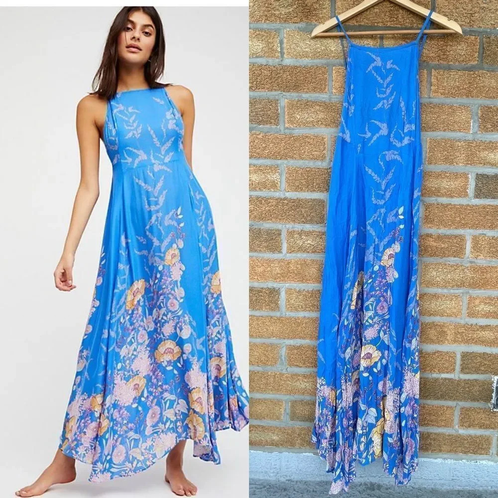 free people embrace it maxi dress XS